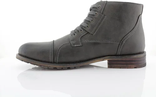 Miniatura 4 de Polar Fox Ronny MPX806037 - Botas de combate clásicas para motocicleta con cordones para hombre