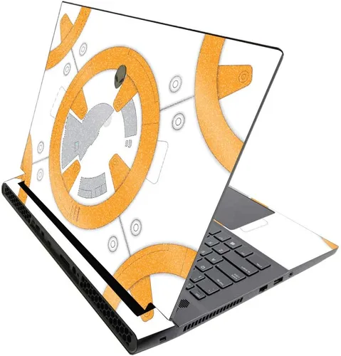 Miniatura 742 de MightySkins - Skin brillante con purpurina para Alienware M17 R3 (2020) y M17 R4 (2021) - Diversión de los años 90 Acabado duradero con purpurina