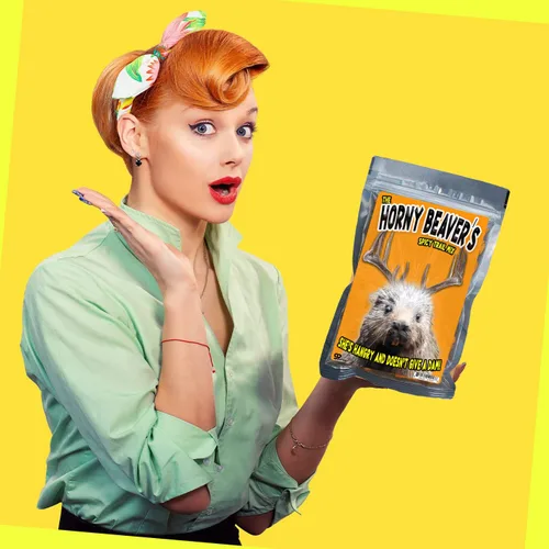 Miniatura 6 de Horny Beaver Trail Mix – Divertido regalo de broma para mujeres – Regalos temáticos de castor – Regalos de broma para hermana – Ideas de regalo