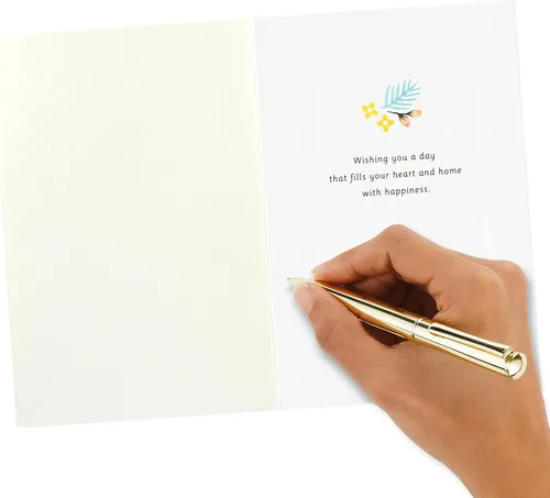 Miniatura 5 de Hallmark Tarjeta de cumpleaños religiosa o tarjeta del día de la madre (adorno de corona extraíble) (paquete de 2)