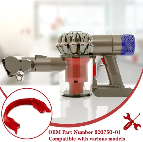 Miniatura 5 de Tondiamo 2 unids giratorio C Clip conector de vacío giratorio C abrazadera Dc41 Clip conector rojo piezas de repuesto de vacío extensión de vacío C