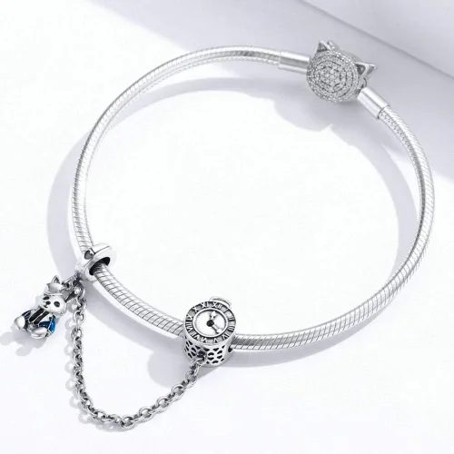 Miniatura 4 de Cierre de clip de plata esterlina para pulsera Pandora Charm