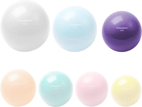 Miniatura 5 de Philosophy Gym - Pelota tonificante - Mini pelota medicinal con peso suave