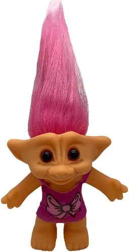Miniatura 7 de Muñecas vintage de PVC Trolls retro Troll figuras de acción cromáticas adorables para colecciones, proyectos escolares, artes y manualidades