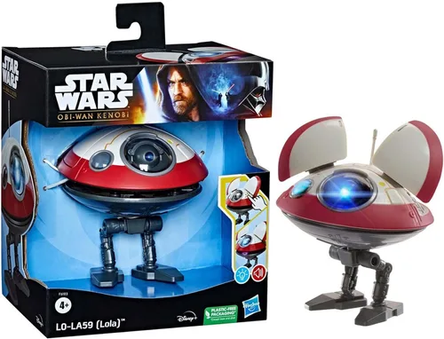 Miniatura 3 de STAR WARS L0-LA59 (Lola) Juguete Droide, Inspirado en la Serie OBI-Wan Kenobi, Juguetes Interactivos, Juguetes para Niños y Niñas de 4 Años