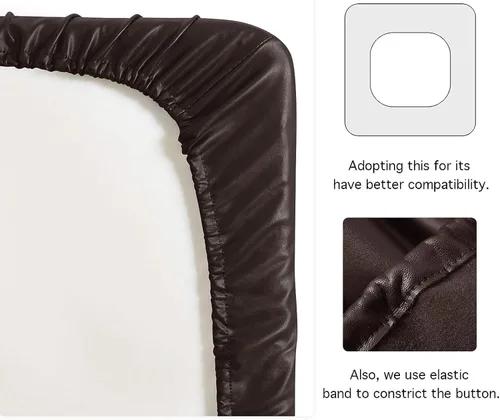Miniatura 5 de Funda de cojín impermeable para autocaravana, piel sintética antideslizante