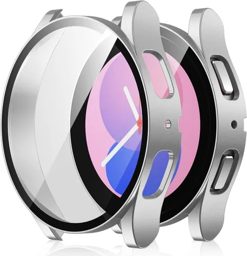 Miniatura 29 de Amizee Paquete de 2 fundas protectoras de pantalla compatibles con Samsung Galaxy Watch Ultra (2025/2024) de 1.772 pulgadas, con protector de negro
