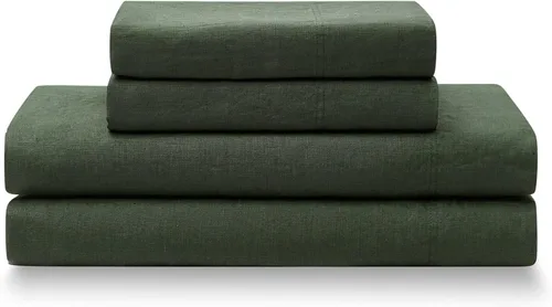 Miniatura 9 de YnM Juego de sábanas refrescantes con 100% rayón derivado de bambú, tela 500TC con 2 fundas de almohada y sábana encimera, bolsillo profundo de 19