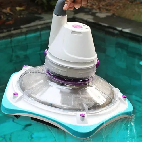 Miniatura 2 de Kokido EV85CBX/17/US Telsa 85 Juego de aspiradora eléctrica recargable de mano para piscina