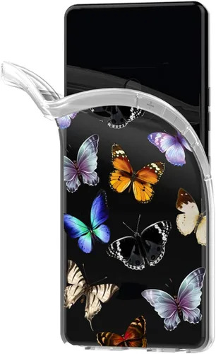 Miniatura 3 de Funda para Galaxy S10 Plus, para Samsung S10+ Funda de silicona TPU absorbente de golpes con mariposa transparente para Samsung Galaxy S10 Plus