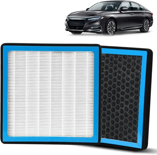 CF10134 - Filtro de aire de cabina de CA compatible con Honda Civic Accord Crosstour Odyssey Passport Pilot Ridgeline Acura CSX ILX Vehículos