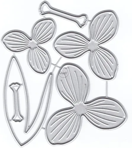 Miniatura 12 de DzIxY Troqueles de corte de metal de seis pétalos, flores, para hacer tarjetas, papel de gofrado, juegos de troqueles, álbum, plantillas