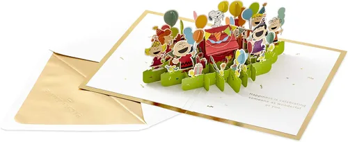 Miniatura 4 de Hallmark Signature Paper Wonder Peanuts Pop Up Tarjeta de cumpleaños (Celebrate)