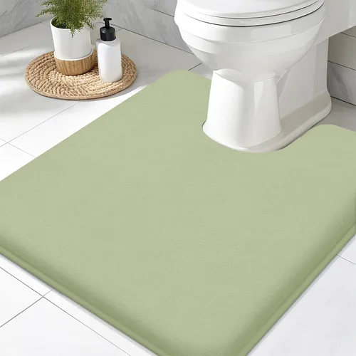 Miniatura 155 de Smiry Tapetes de Baño de Espuma Viscoelástica 36 x 24 pulgadas, Tapetes de Baño Extra Suaves y Absorbentes, Alfombra Antideslizante Lavable
