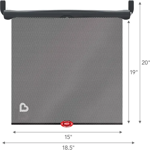 Miniatura 12 de Brica, Lámina de protección solar, se torna blanco con el sol, 2 piezas