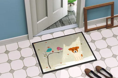 Miniatura 4 de Caroline's Treasures BB2580JMAT - Felpudo de Jack Russell Terrier entre amigos, 24 x 36 pulgadas, tapete para puerta delantera, para interiores