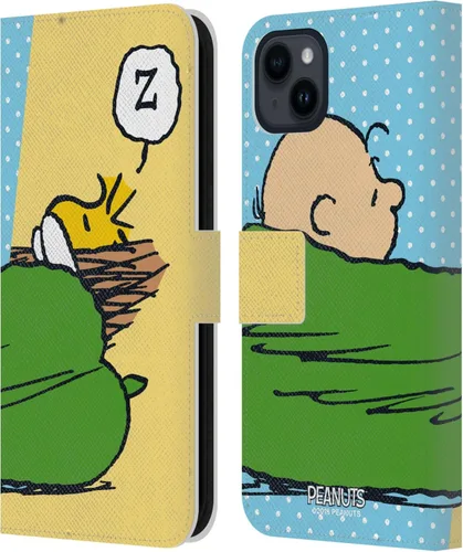 Miniatura 191 de Head Case Designs Funda de piel con licencia oficial de Peanuts Snoopy & Woodstock Balloon Halfs and Laughs para Apple iPhone 7/8/SE 2020 y 2022