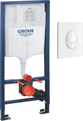 GROHE Rapid Sl 38764001 - Juego 2 en 1 para Wc, altura de instalación de 3.7 ft, color blanco alpino
