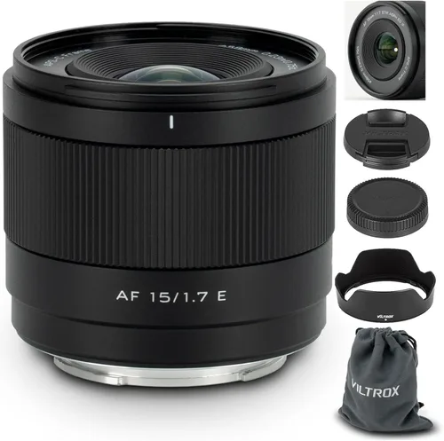 Miniatura 15 de VILTROX 9mm F2.8 lente E-Mount APS-C para Sony, lente Prime ultra gran angular con enfoque automático para cámaras Sony E-Mount FX30 ZV-E10 ZV-E10II