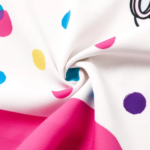 Miniatura 5 de Disney Mickey and Friends Minnie Mouse - Vestido para niña pequeña, estampado de lunares, lazo y correa para el hombro, traje de cumpleaños