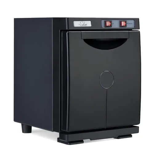 Miniatura 2 de Calentador de toallas calientes, gabinete profesional de toallas calientes, calentadores de toallas de spa 2 en 1 para tratamientos faciales, 5 l.