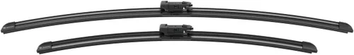 BOSCH 3397007093 AeroTwin Escobillas Limpiaparabrisas de Repuesto OE Lado del Conductor y Pasajero - Juego de 2 (28" y 21") Pestaña de Pellizco