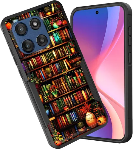 Miniatura 23 de Funda protectora para Motorola Moto G Stylus 5G 2025/Moto G Stylus 5G 2026, funda protectora híbrida de doble capa resistente a prueba de golpes