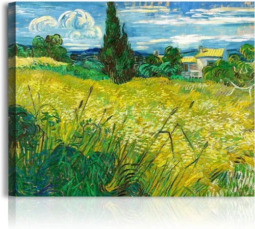 Miniatura 66 de A&T ARTWORK Noche estrellada sobre el Ródano de Vincent Van Gogh. Tamaño del marco: 36 x 30 pulgadas, tamaño de la imagen: 30 x 24 pulgadas