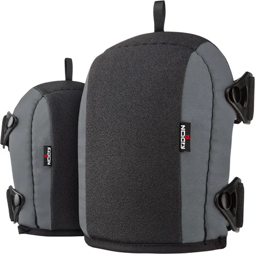 Miniatura 7 de Rodilleras de trabajo antideslizantes NoCry para hombres y mujeres con acolchado de espuma suave gruesa, correas resistentes y clips de fácil Negro