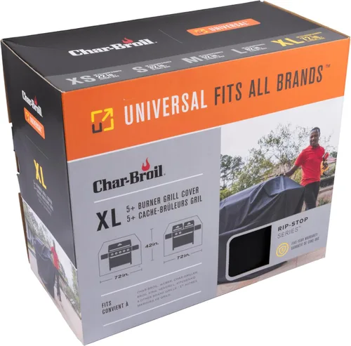 Miniatura 4 de Char-Broil Cubierta para parrilla antidesgarros extra grande de 5+ quemadores