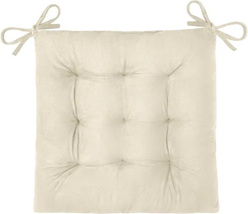 Miniatura 12 de OVOV 1 paquete de cojines para sillas de comedor, cojines de asiento suaves para sillas de escritorio de cocina, cojines cuadrados para sillas