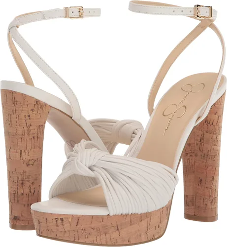 Miniatura 7 de Jessica Simpson Zapatos de tacón con plataforma con correa de tobillo Immie para mujer