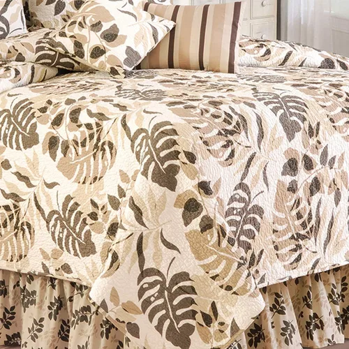 Miniatura 8 de C&F Home Silhouette - Juego de edredón de 3 piezas para verano, playa, océano, costero, reversible, lavable a máquina, ligero, juego de 3 piezas