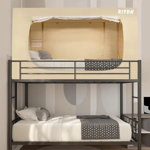 Miniatura 12 de RIYDH Tienda de Cama Twin XL Tienda de Dosel para Cama - Tienda de Ensueño Portátil para Niños y Adultos Tiendas de Dormir Interior 93%