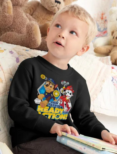 Miniatura 2 de Paw Patrol Ready for Action Chase Marshall - Camiseta de manga larga para niños pequeños
