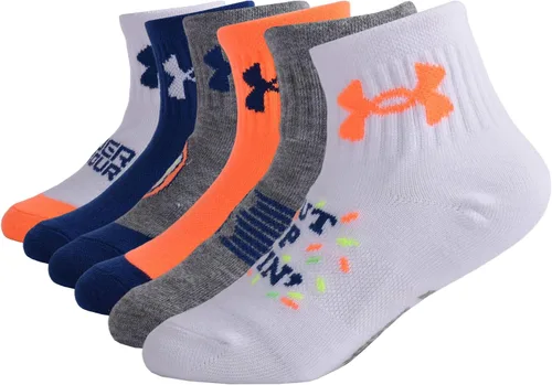 Miniatura 24 de Under Armour Calcetines Quarter para Niña Azul