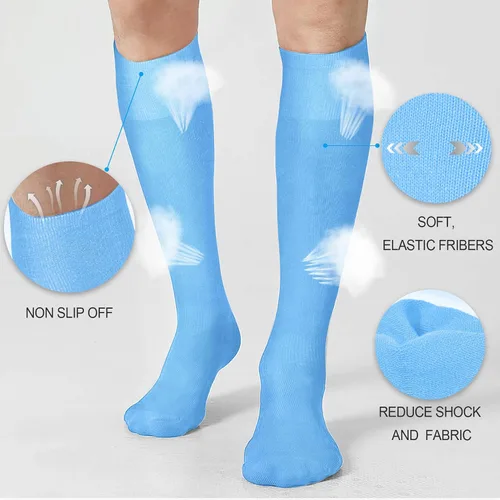 Miniatura 4 de XZQTIVE Conjunto combinado de calcetines de béisbol y softbol y cinturón de béisbol y sóftbol, calcetines de fútbol hasta la rodilla para niños