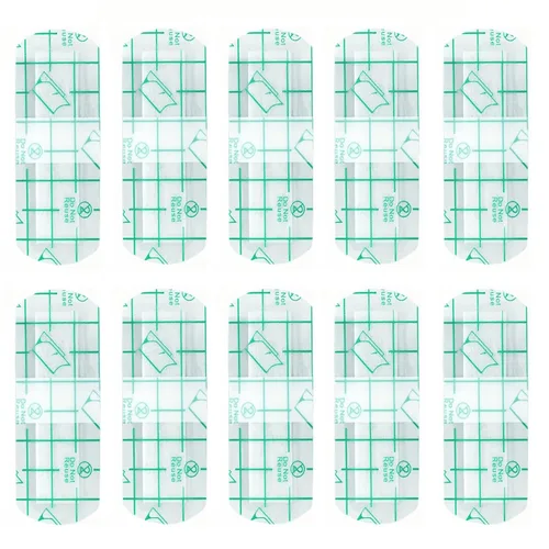 Miniatura 7 de Hipifans Protector de ojos de plástico desechable para protección de tatuajes de cejas, 40 unids/set cinta protectora impermeable pasta de cuidado