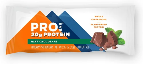 Miniatura 8 de Probar, Barra de proteína base de chocolate menta, 2.47 onzas manillar de bicicleta