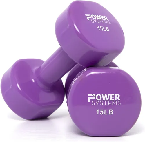 Miniatura 8 de Power Systems Mancuerna de vinilo de lujo Prime - Se vende en pares