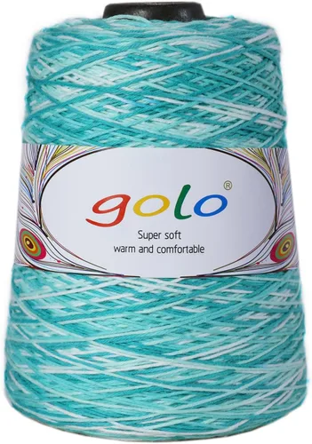 Miniatura 3 de golo Hilo de cono de lana para tejer 8.8oz 400yd 100% hilo de lana para tejer a mano 401-Blanco