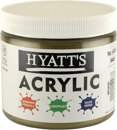 Miniatura 44 de Hyatt's Alizarine - Pintura acrílica carmesí Tubo de pintura acrílica de 2.5 fl oz de grado artístico Secado rápido y pintura no tóxica