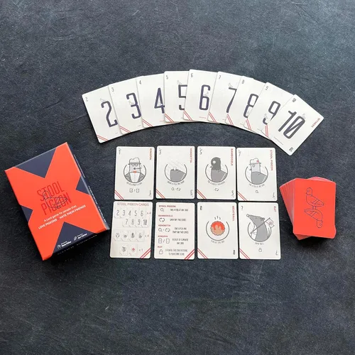 Miniatura 5 de Barrel Aged Games: Stool Pigeon Juego de cartas de mafia táctica de paloma para horas de diversión Edades de 8 años en adelante 2-6 jugadores