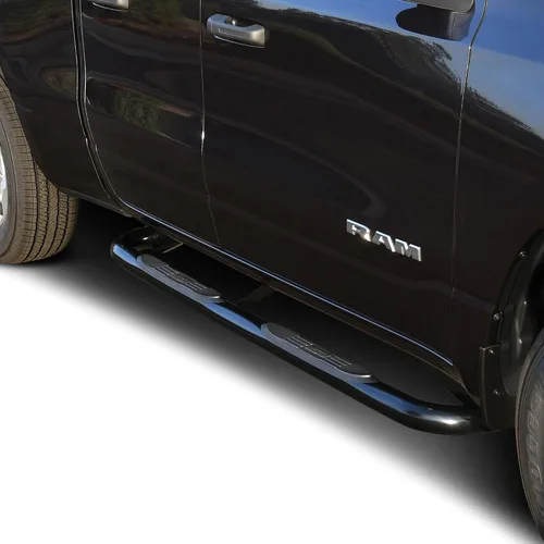 Miniatura 6 de Westin 23-4085 E-Series 3 Nerf Step Bars se adapta a Ram 1500 Crew Cab 2019-2023 (Excl. Ram 1500 Classic), color negro, 1 par