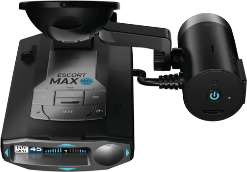 Miniatura 11 de Detector de radar láser Escort MAX 360 - GPS, alertas direccionales, antena dual delantera y trasera, conectividad Bluetooth, alertas de voz