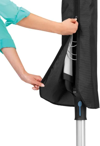Miniatura 4 de Brabantia Lift-O-Matic Advance - Tendedero de 4 brazos para exteriores (164 pies / Ø 1.97 pulgadas) de altura ajustable, tendedero plegable + estaca