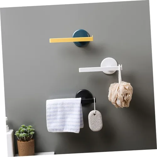 Miniatura 2 de DOITOOL Toalleros de baño, 2 piezas, soporte para toallas de pared, ahorro de espacio para cocina y baño