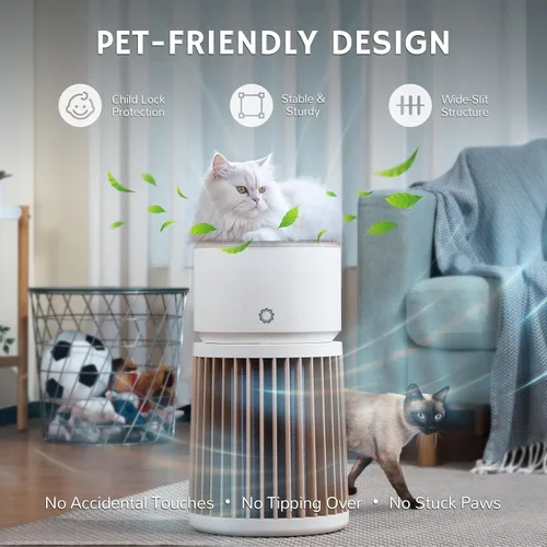 Miniatura 4 de Airthereal Purificador de aire HEPA H13 para el hogar, habitación grande de hasta 2000 pies cuadrados, limpiador de aire con filtro lavable
