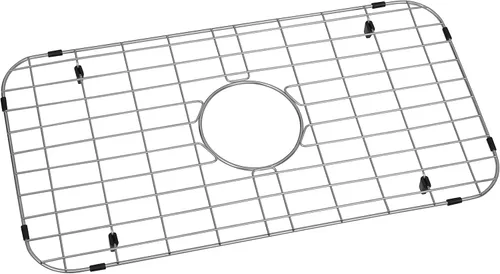 Miniatura 14 de Rejilla de fregadero de cocina Zeesink, protectores de fregadero de 18 1/2" X 13 3/8", rejilla de fregadero de acero inoxidable con drenaje central