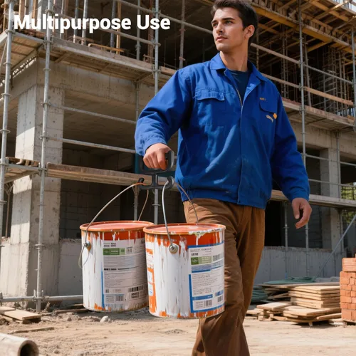 Miniatura 7 de Paquete de 2 bolsas de comestibles con asa para bolsas de plástico, cada una tiene capacidad para 100 libras, duradera, multiusos, resistente, Negro